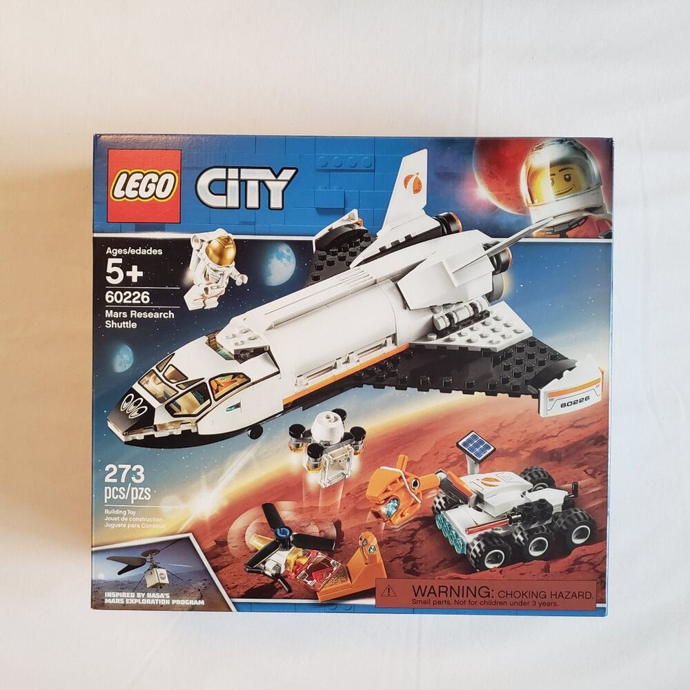 LEGO City Mars Research Mission Space Shuttle New In Sealed Box Retired Set